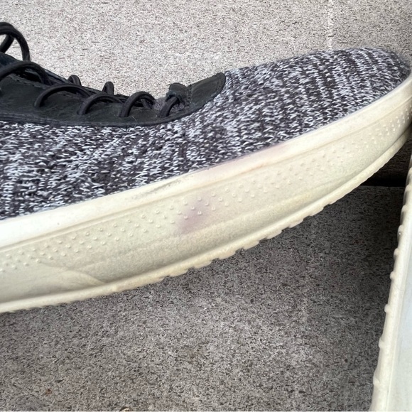 Ecco Men Euro 44 Intrinsic Gray Black Knit Low Top Athletic Sneaker Shoe 10/10.5 - Picture 8 of 16